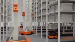 和利時電機伺服電動輪進入AGV 開創了物流行業的先河